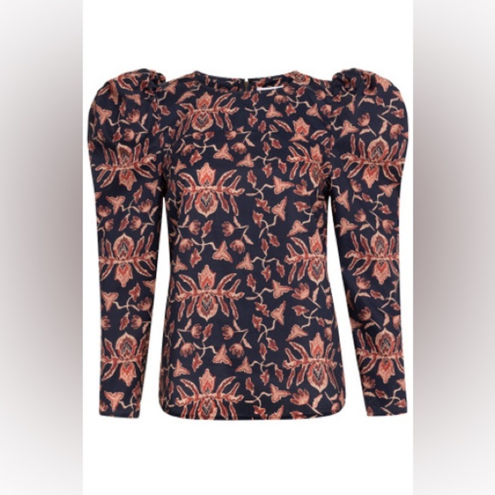 Anna Cate Karah Top, Leaf